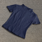 Women’s Slim Fit Zip Front Yoga Shirt | Quick Dry Fitness & Running Activewear
