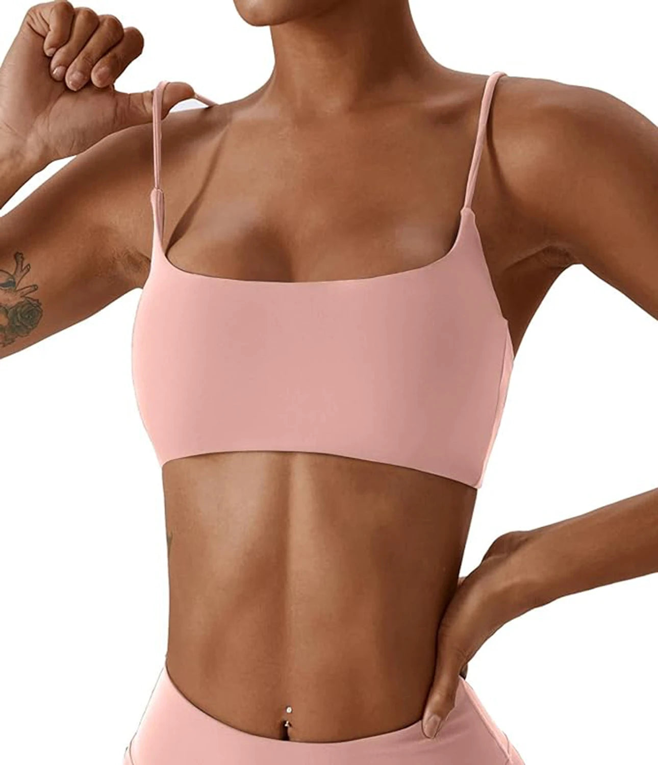 Women’s Cross Back Sports Bra | Super Soft Seamless Yoga & Fitness Top