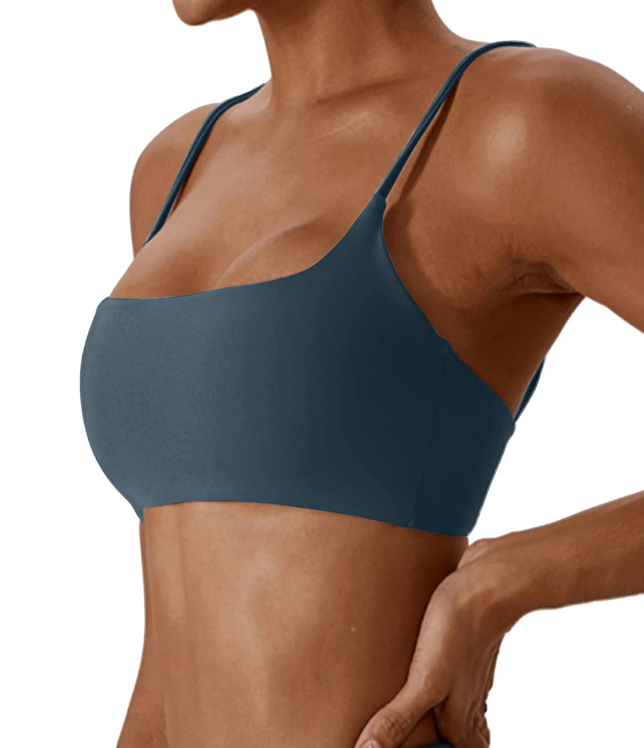 Women’s Cross Back Sports Bra | Super Soft Seamless Yoga & Fitness Top
