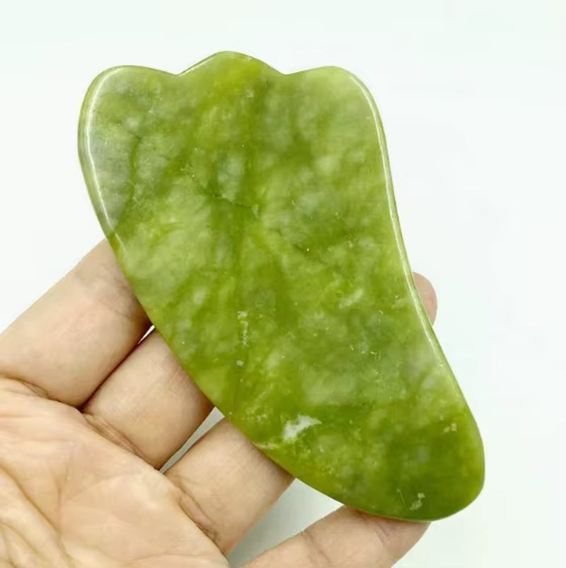 Face Massager Guasha Natural Jade Roller Scraper Board Facial Skin Care Tools Roller Massage Beauty Slimming Facial Skin Care