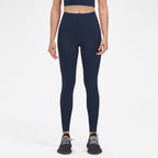 Nylon Tights Yoga Women'S Pants Leggings Gym Fitness No T Line High Waist Hidden Pocket Solid Color Sports Pants 42 Color