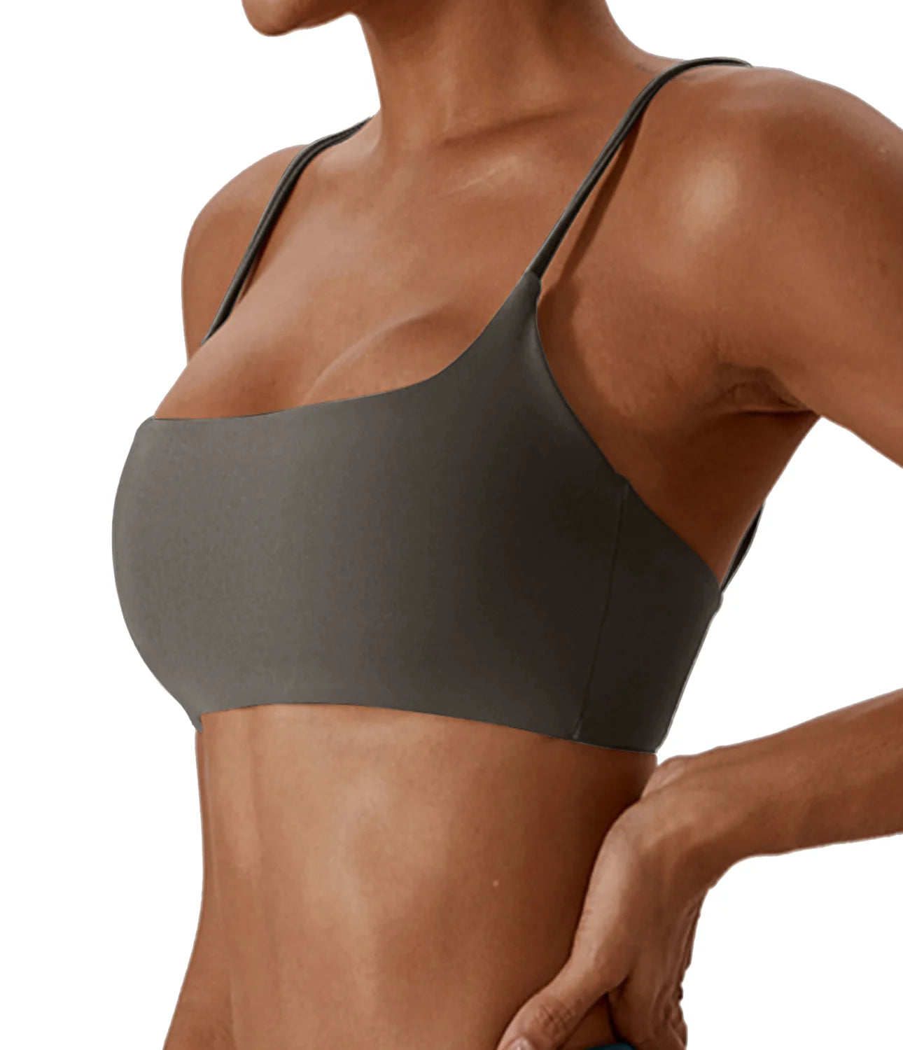 Women’s Cross Back Sports Bra | Super Soft Seamless Yoga & Fitness Top