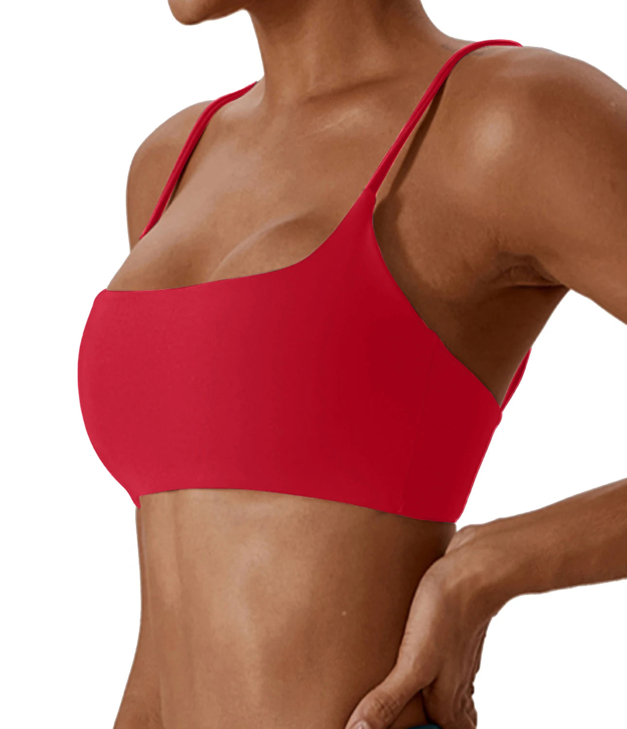 Women’s Cross Back Sports Bra | Super Soft Seamless Yoga & Fitness Top
