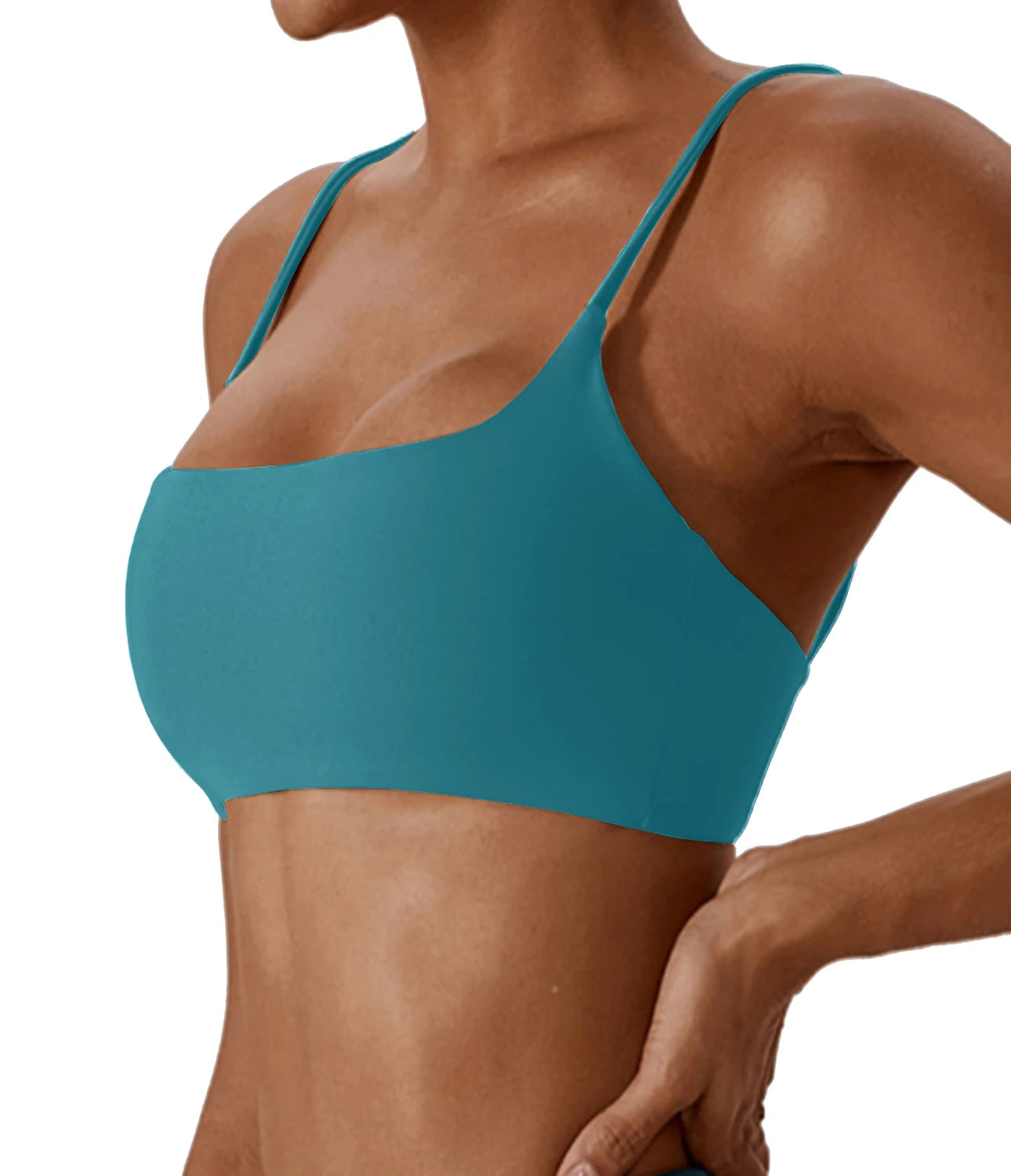 Women’s Cross Back Sports Bra | Super Soft Seamless Yoga & Fitness Top