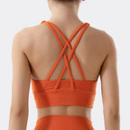 Nylon Top Women Bra Sexy Top Woman Breathable Underwear Women Fitness Yoga Sports Bra for Women Gym 30 Colors