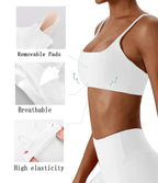 Women’s Cross Back Sports Bra | Super Soft Seamless Yoga & Fitness Top
