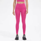 Nylon Tights Yoga Women'S Pants Leggings Gym Fitness No T Line High Waist Hidden Pocket Solid Color Sports Pants 42 Color