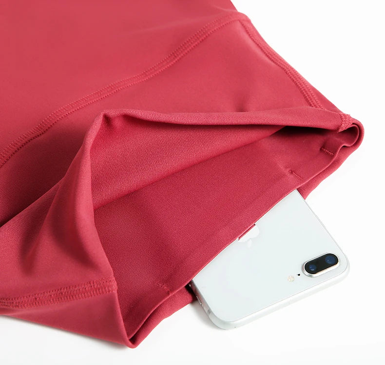 Women’s High Waist Workout Pants with Hidden Pocket