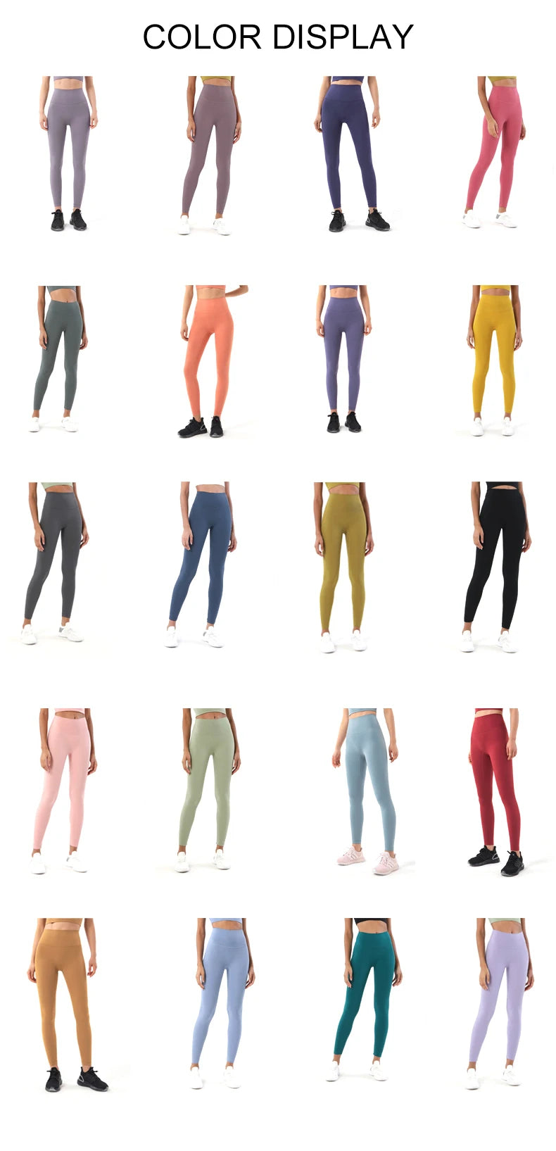 Women’s High Waist Workout Pants with Hidden Pocket