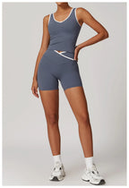 Women's Sculpting Workout Set – Bra & Shorts