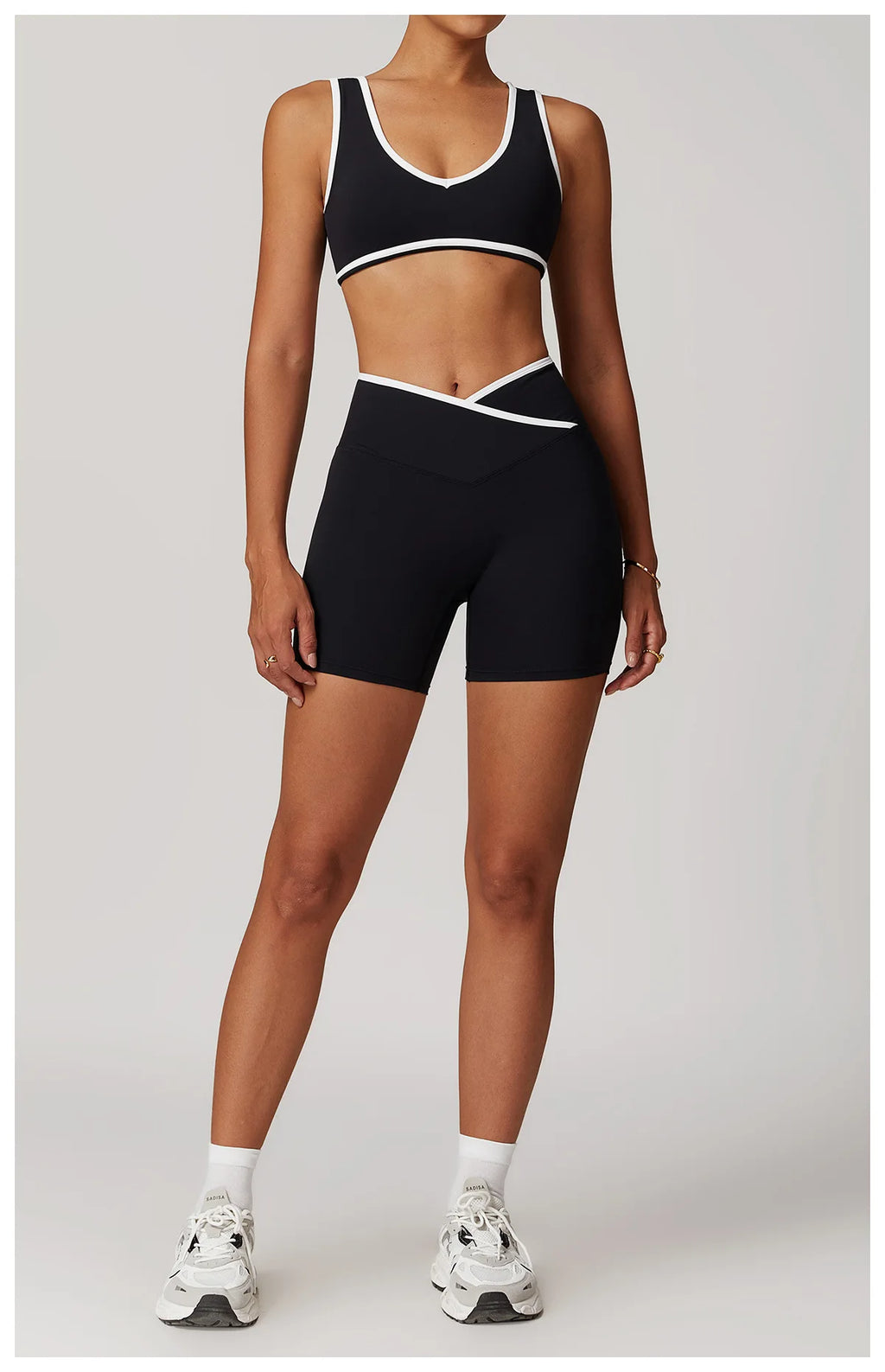 Women's Sculpting Workout Set – Bra & Shorts