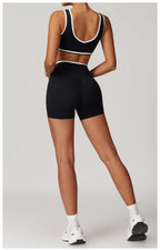 Women's Sculpting Workout Set – Bra & Shorts