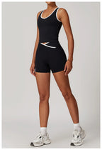 Women's Sculpting Workout Set – Bra & Shorts