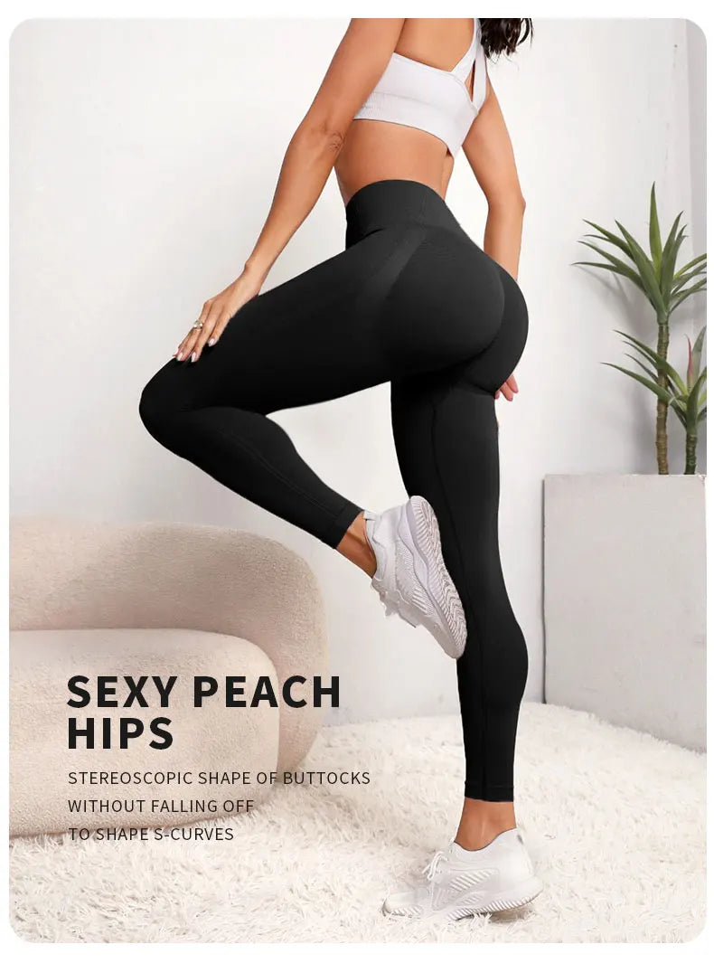High Wasted Hip Lifting Leggings