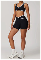 Women's Sculpting Workout Set – Bra & Shorts