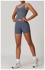 Women's Sculpting Workout Set – Bra & Shorts