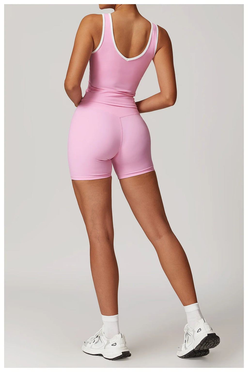 Women's Sculpting Workout Set – Bra & Shorts