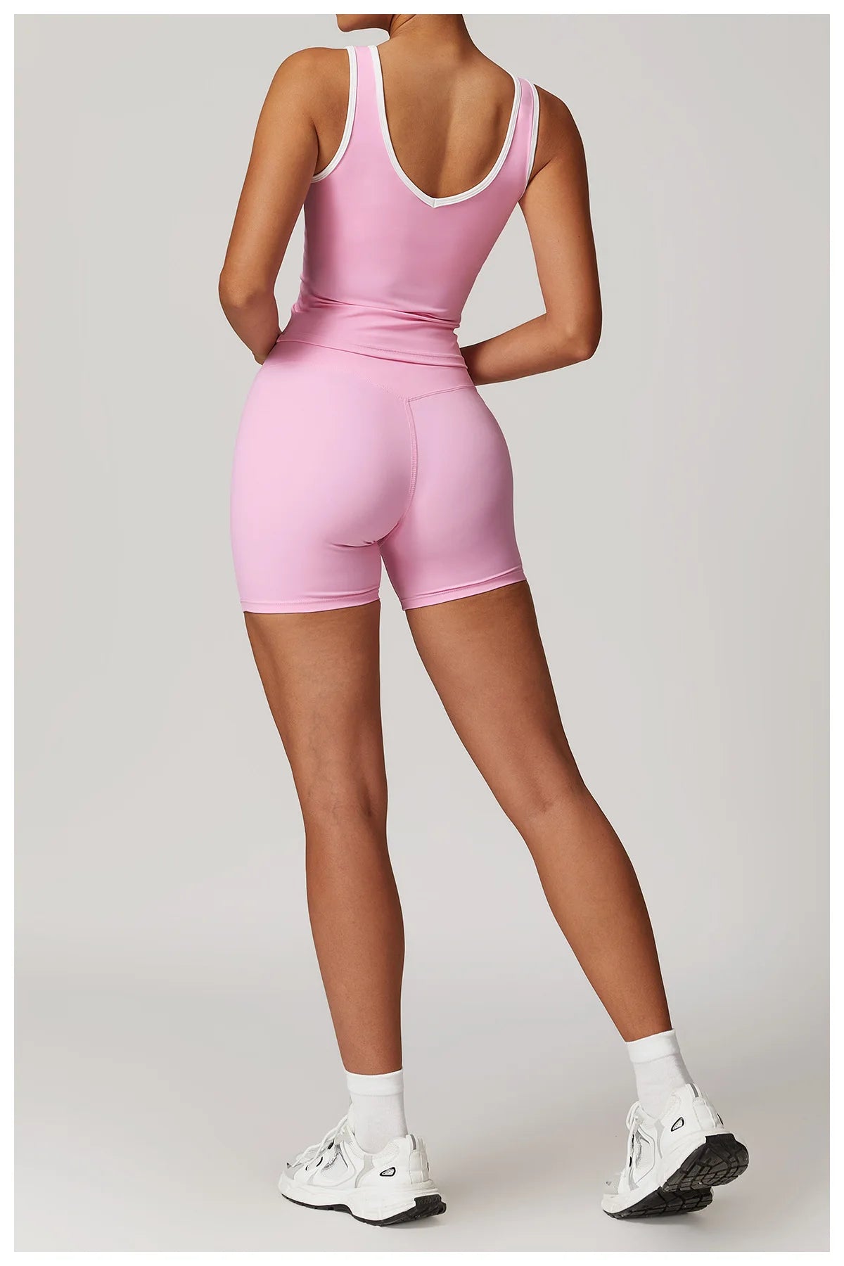 Women's Sculpting Workout Set – Bra & Shorts
