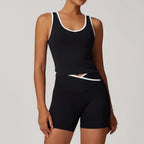 Women's Sculpting Workout Set – Bra & Shorts