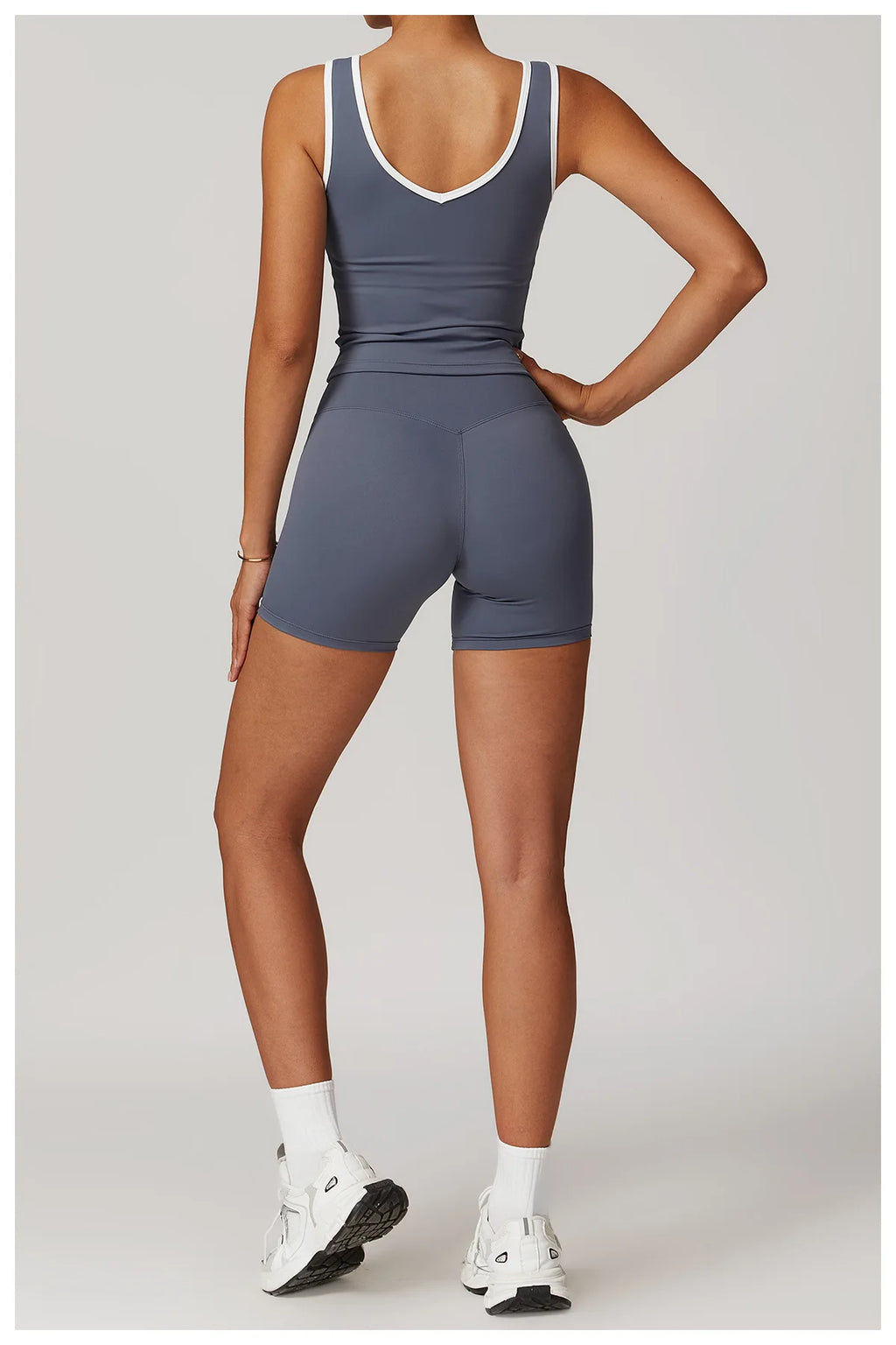 Women's Sculpting Workout Set – Bra & Shorts