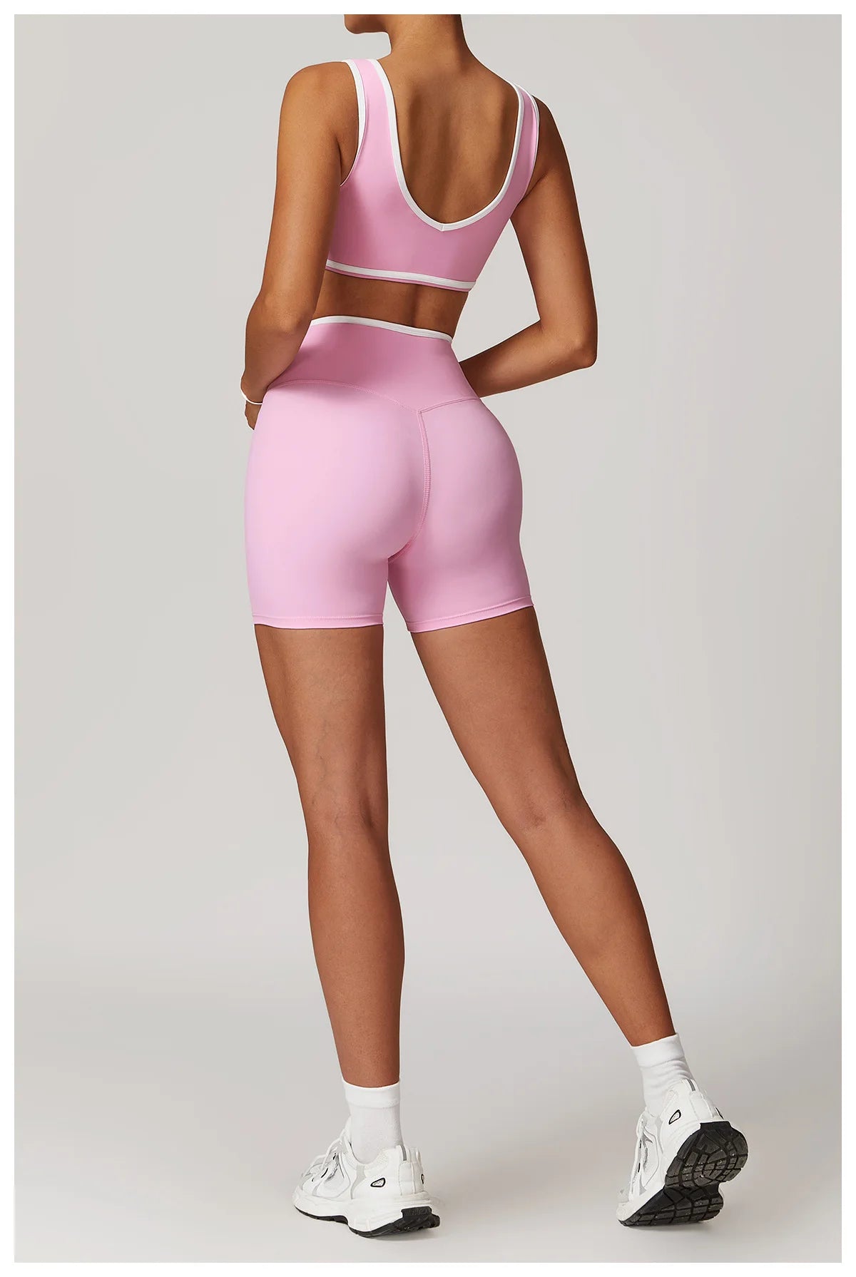 Women's Sculpting Workout Set – Bra & Shorts