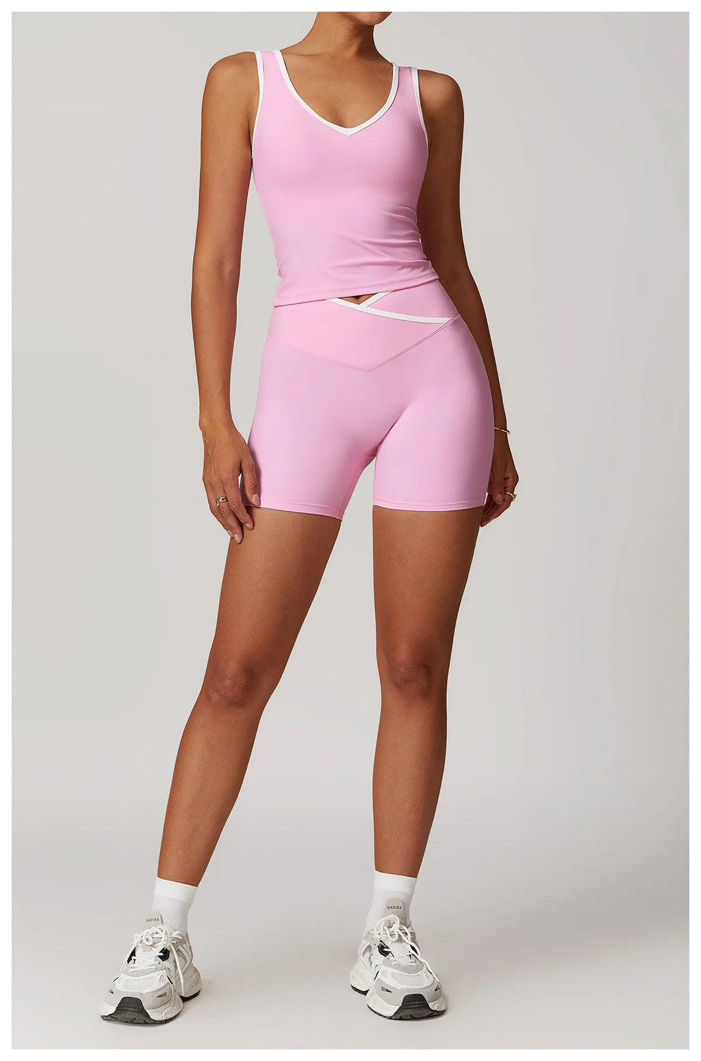 Women's Sculpting Workout Set – Bra & Shorts