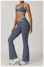 Women's Sculpting Workout Set – Sports Bra & High-Waist Leggings