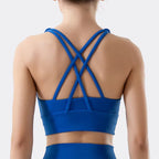 Nylon Top Women Bra Sexy Top Woman Breathable Underwear Women Fitness Yoga Sports Bra for Women Gym 30 Colors