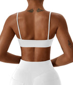 Women’s Cross Back Sports Bra | Super Soft Seamless Yoga & Fitness Top