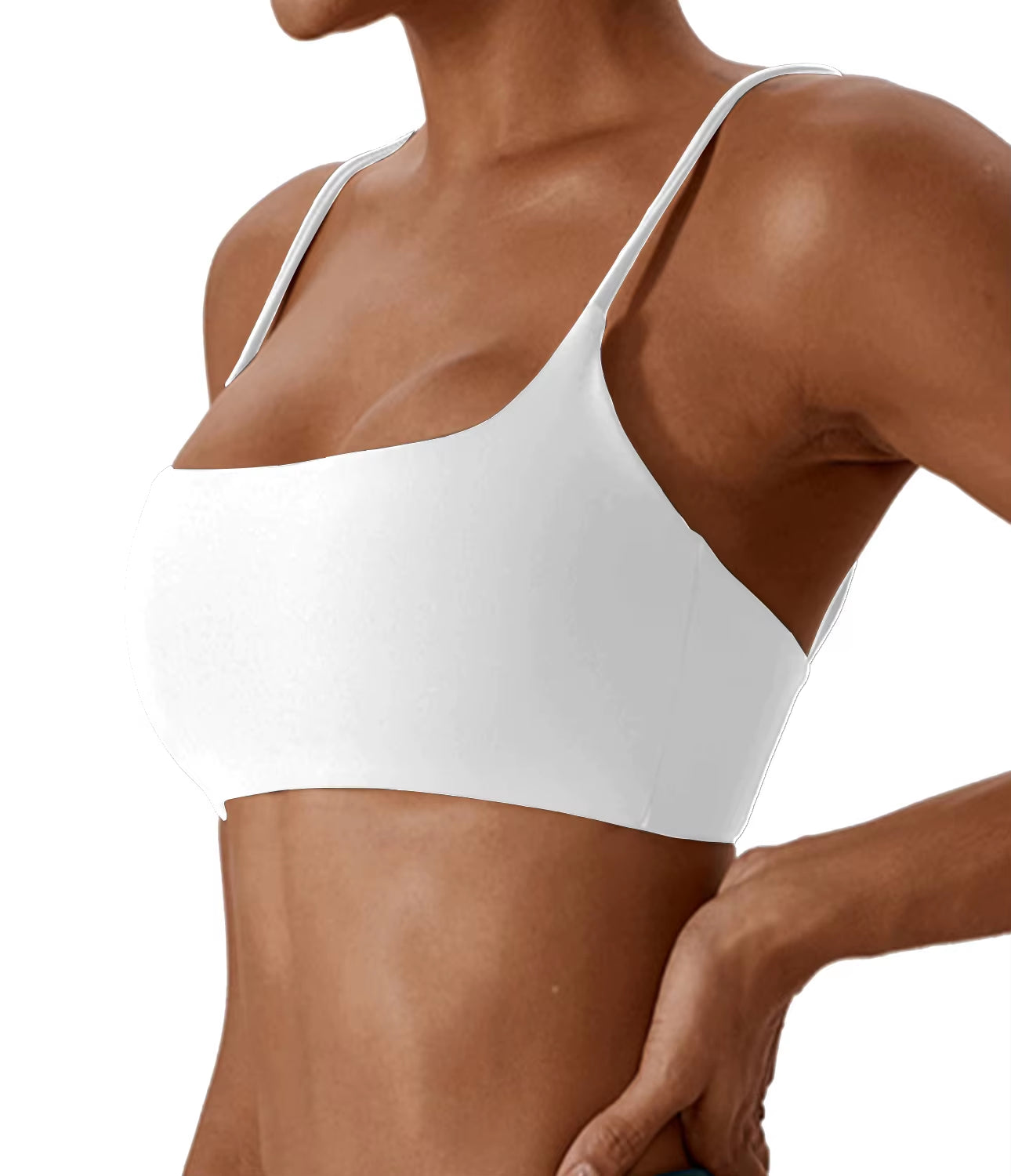 Women’s Cross Back Sports Bra | Super Soft Seamless Yoga & Fitness Top